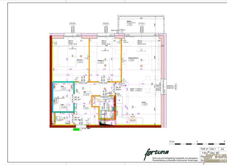 Wohnung zum Kauf - Erstbezug 266.238 € 3 Zimmer 70,9 m² 1. Geschoss Neustifter Straße 6 Kirchberg am Wagram 3470