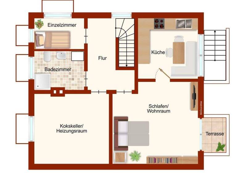 Mehrfamilienhaus zum Kauf 1.500.000 € 8 Zimmer 160 m² 584 m² Grundstück Juist 26571
