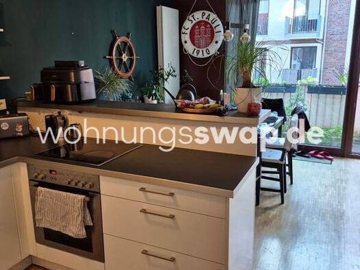 Wohnung zur Miete Tauschwohnung 1.500 € 3 Zimmer 78 m² 1. Geschoss St. Pauli Mitte 22767