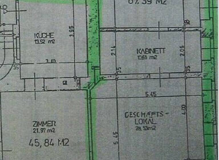 Büro zur Miete 4,96 € 2 Zimmer Wien 1150