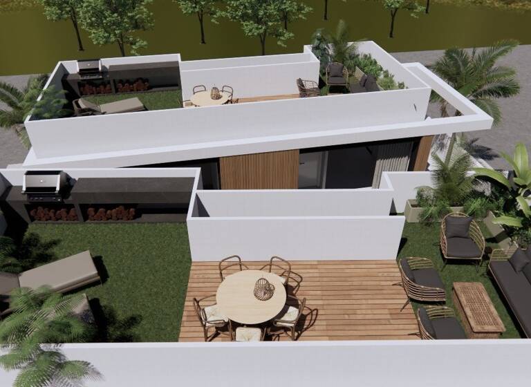 Villa zum Kauf provisionsfrei 610.000 € 4 Zimmer 130 m² 201 m² Grundstück Calle dunas 20 Pilar de la Horadada 03191