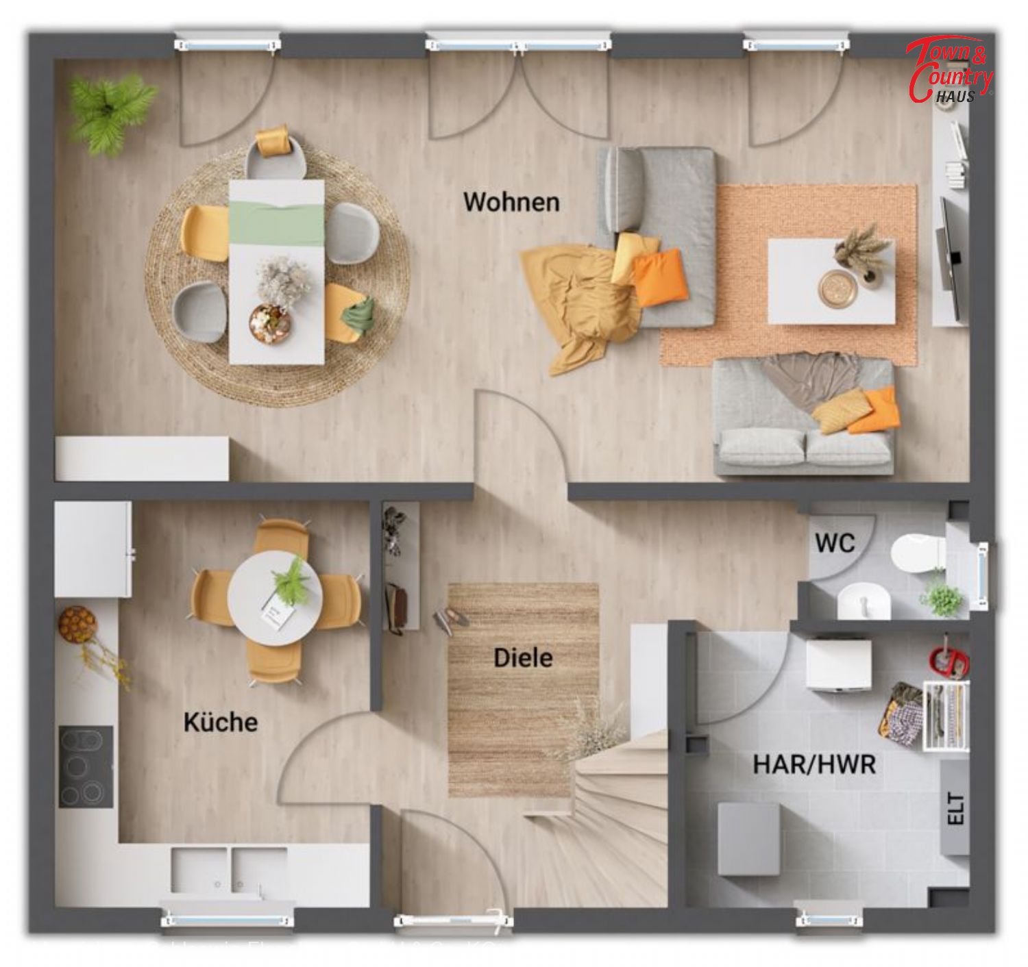 Einfamilienhaus zum Kauf provisionsfrei 394.376 € 4 Zimmer 109,2 m²<br/>Wohnfläche 817 m²<br/>Grundstück Dörphof 24398