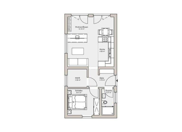 Einfamilienhaus zum Kauf provisionsfrei 255.000 € 2 Zimmer 45 m² 470 m² Grundstück Röhrsdorf Chemnitz 09247