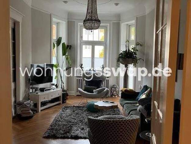 Studio zur Miete Tauschwohnung 3.450 € 5 Zimmer 155 m² 1. Geschoss Hoheluft-Ost Hamburg 20249