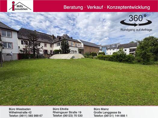 Grundstück zum Kauf 467.000 € 1.460 m² Grundstück Hattenheim Eltville am Rhein 65347
