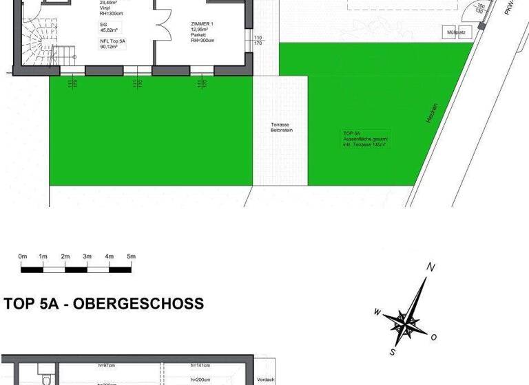 Wohnung zur Miete - Erstbezug 1.400 € 3,5 Zimmer 90 m² Purkersdorf 3002