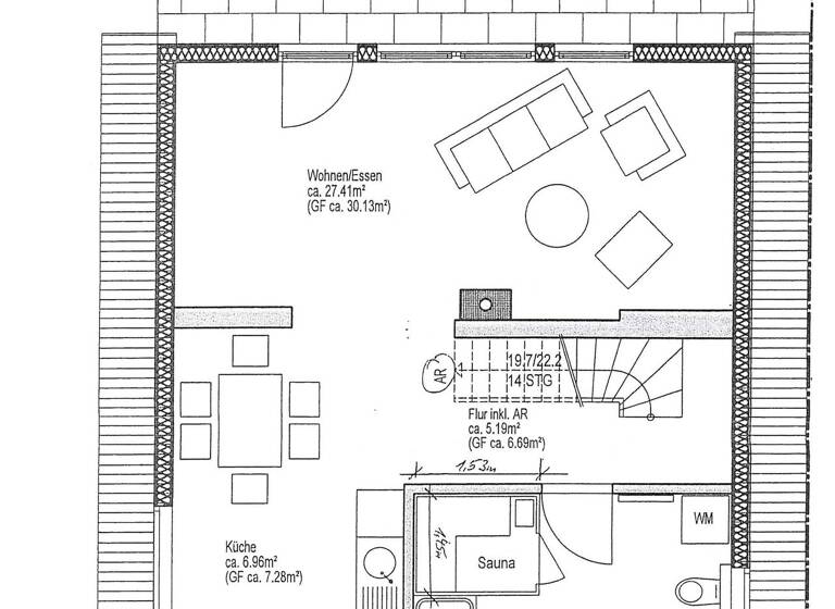 Doppelhaushälfte zum Kauf 319.000 € 3 Zimmer 83 m² 710 m² Grundstück Kölpinsee Loddin 17459
