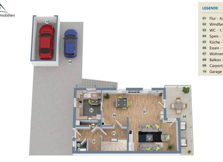 Doppelhaushälfte zum Kauf 599.000 € 6 Zimmer 185,6 m² 500 m² Grundstück frei ab 01.05.2026 Schönblick Marklkofen 84163