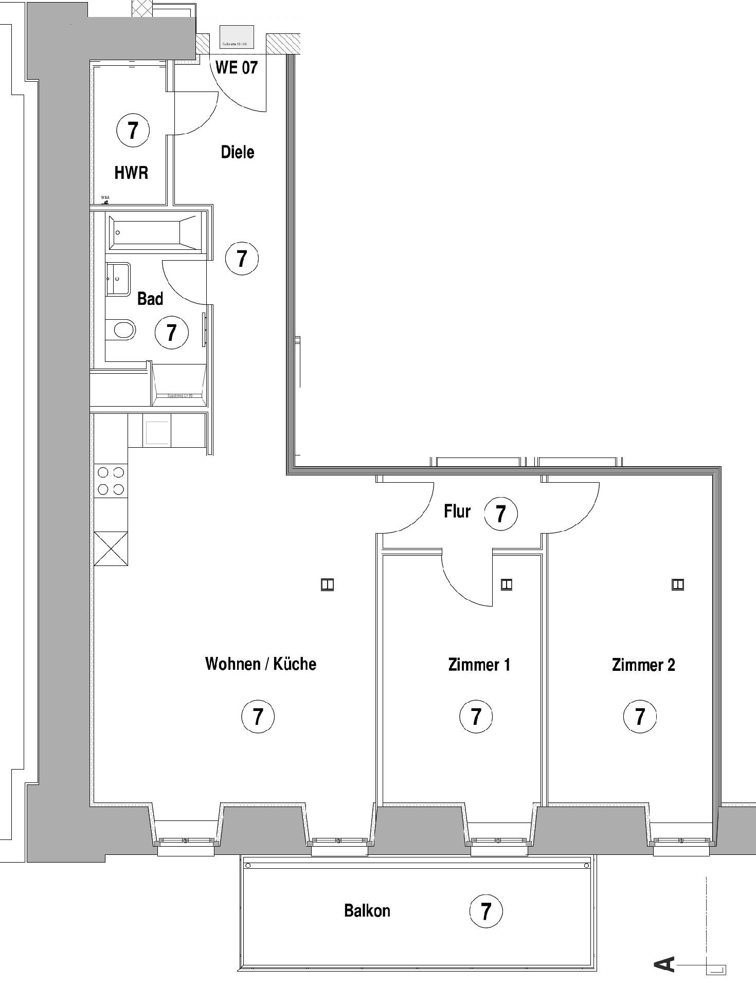 Wohnung zur Miete 830 € 3 Zimmer 93 m²<br/>Wohnfläche 2.<br/>Geschoss 01.04.2025<br/>Verfügbarkeit Marktplatz 5b Flöha Flöha 09557