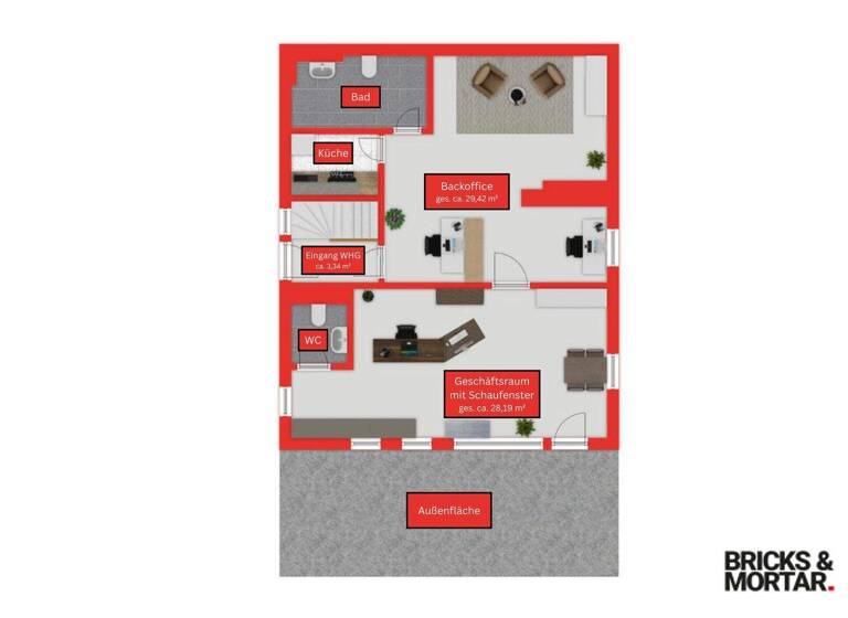 Haus zum Kauf 590.000 € 7 Zimmer 73 m² 258 m² Grundstück Lechhausen Augsburg / Lechhausen 86165