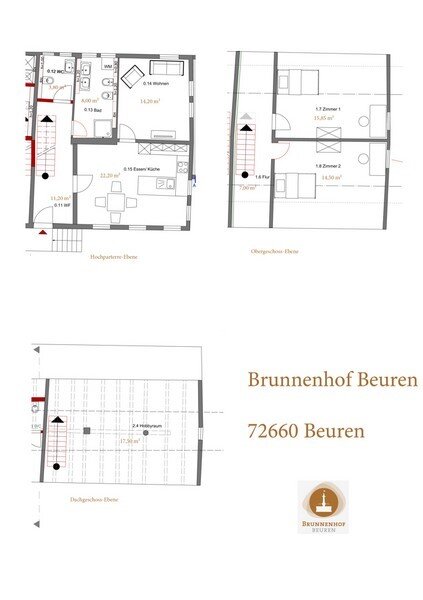 Wohnung zum Kauf provisionsfrei 200.000 € 4 Zimmer 119 m²<br/>Wohnfläche ab sofort<br/>Verfügbarkeit Stocknachstraße Beuren Beuren 72660