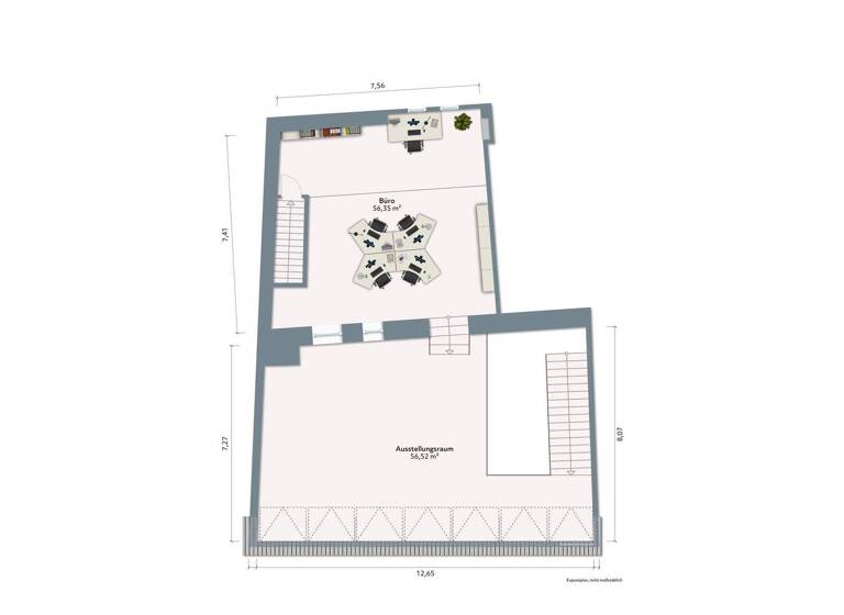 Atelier zur Miete provisionsfrei 15 € 518 m² Bürofläche Ostertor Bremen 28203