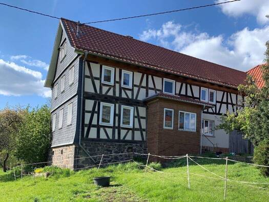 Einfamilienhaus zum Kauf 448.000 € 5 Zimmer 149 m² 18.891 m² Grundstück Erlenstraße 14 Zeilbach Feldatal 36325