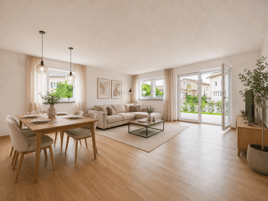 Terrassenwohnung zum Kauf - Erstbezug 325.000 € 3 Zimmer 100,3 m² EG Pocking Pocking 94060
