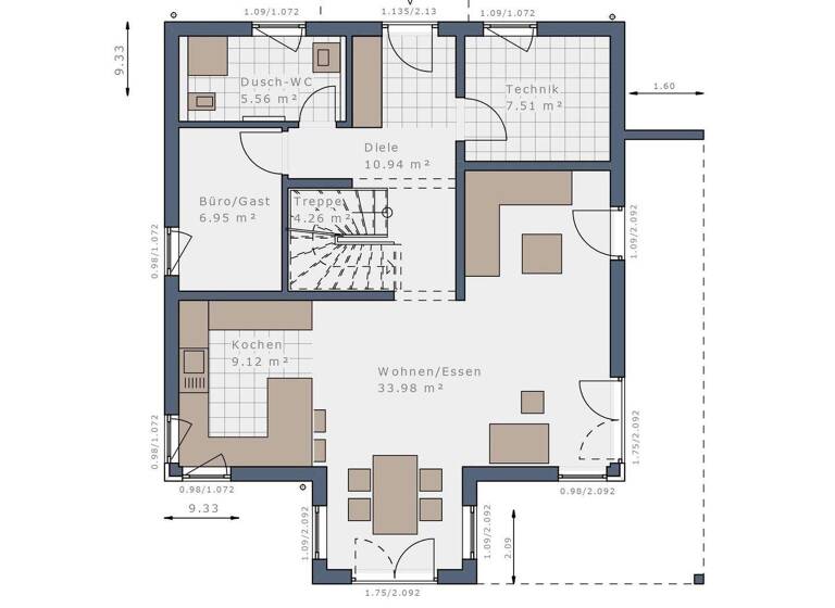 Einfamilienhaus zum Kauf provisionsfrei 650.000 € 5 Zimmer 145 m² 500 m² Grundstück Leichlingen Leichlingen (Rheinland) 42799