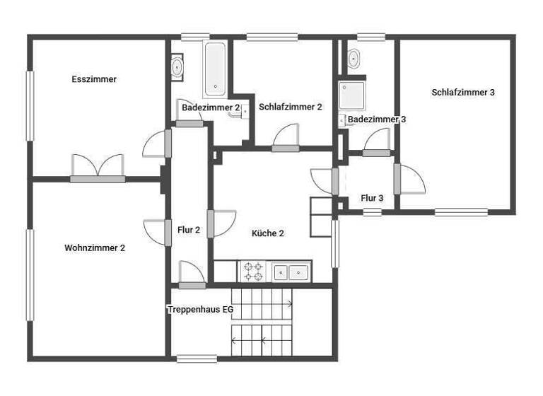 Mehrfamilienhaus zum Kauf 370.000 € 7 Zimmer 173,2 m² 912 m² Grundstück Obervellmar Vellmar 34246