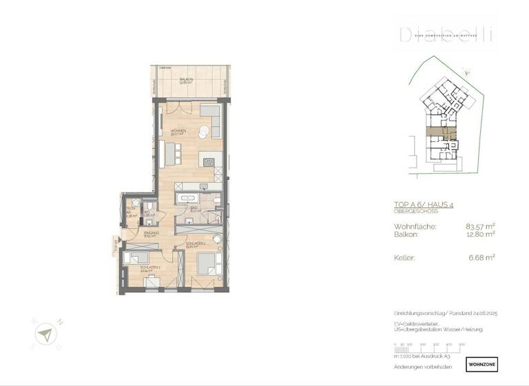 Wohnung zum Kauf - Erstbezug 857.000 € 3 Zimmer 83,6 m² 1. Geschoss Mattsee 5163