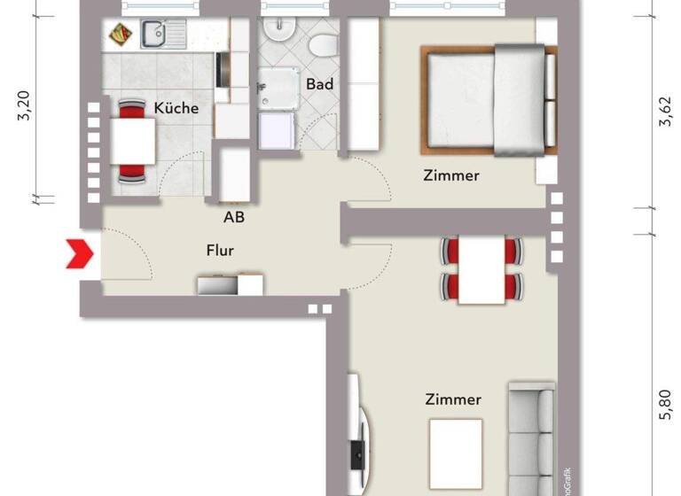 Wohnung zum Kauf 289.000 € 2 Zimmer 51 m² Kreuzberg Berlin 10963