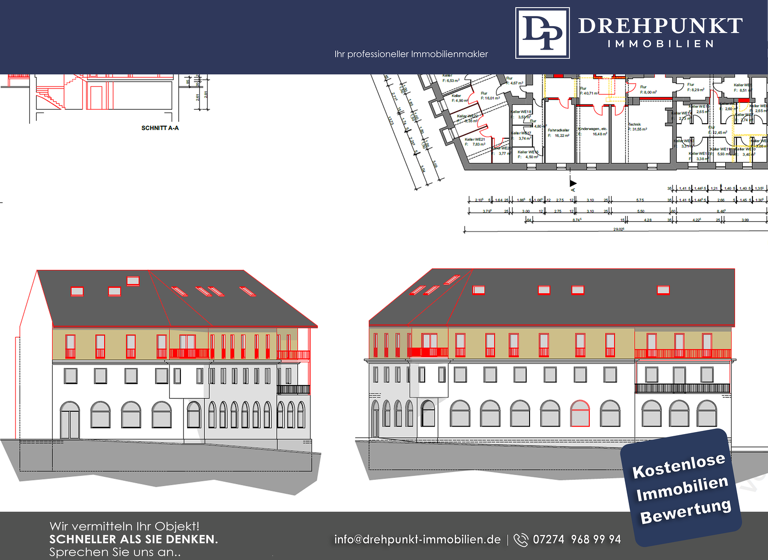 Mehrfamilienhaus zum Kauf 1.390.000 € 44 Zimmer 1.250 m²<br/>Wohnfläche 1.256 m²<br/>Grundstück Sandstraße 4 Germersheim Germersheim 76726