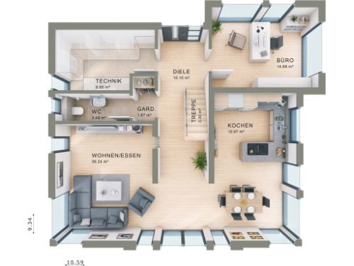 Einfamilienhaus zum Kauf provisionsfrei 535.000 € 6 Zimmer 154 m²<br/>Wohnfläche 600 m²<br/>Grundstück Stadtgebiet Hornberg 78132