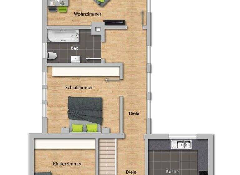 Einfamilienhaus zum Kauf 265.000 € 3 Zimmer 96,8 m² 459 m² Grundstück Günzburg 89312