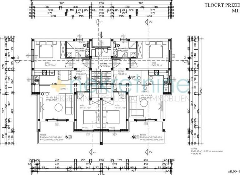 Wohnung zum Kauf 310.000 € 5 Zimmer 79 m² Sveti Filip i Jakov