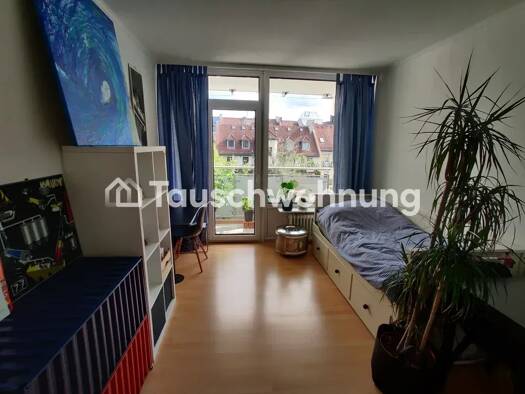 Wohnung zur Miete Tauschwohnung 670 € 1 Zimmer 25 m² 4. Geschoss Schwabing-West München 80796