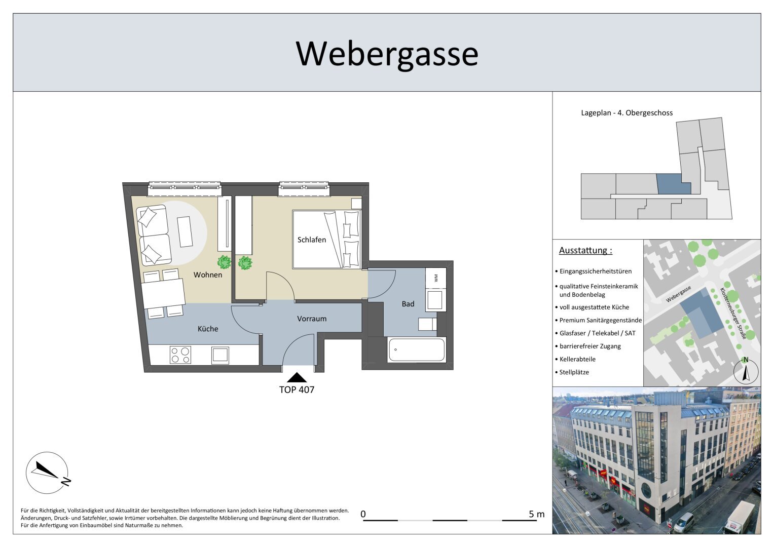 Wohnung zur Miete 755 € 2 Zimmer 34 m²<br/>Wohnfläche 4.<br/>Geschoss Wien 1200