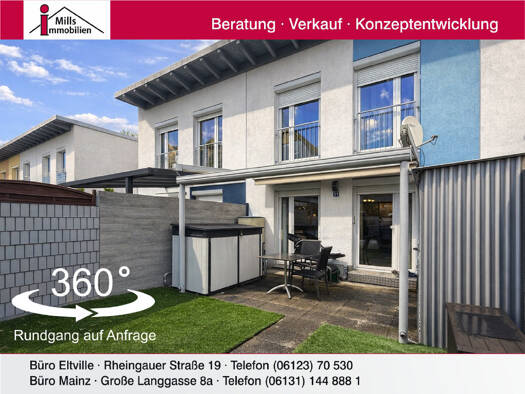 Reihenmittelhaus zum Kauf 548.000 € 4 Zimmer 110 m² 151 m² Grundstück Dotzheim Wiesbaden 65199