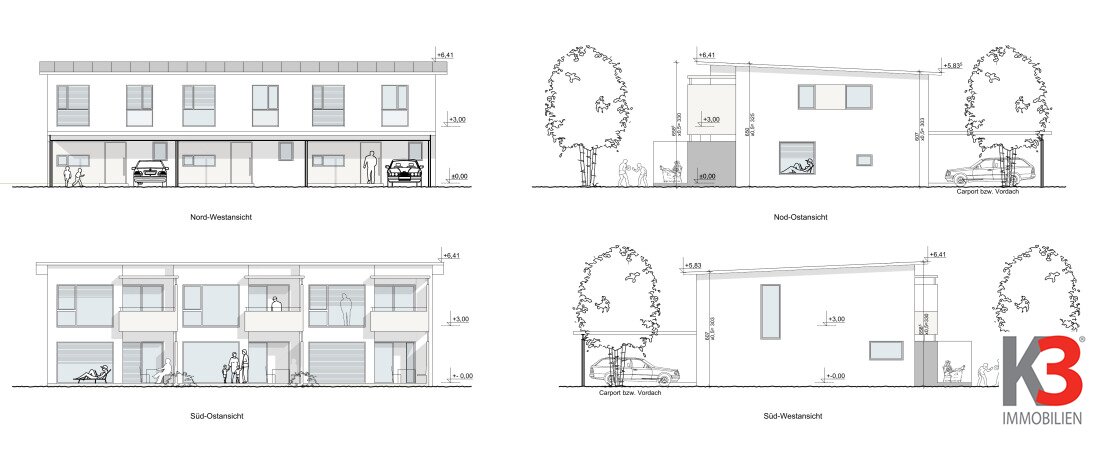 Reihenmittelhaus zum Kauf 412.000 € 4 Zimmer 114 m²<br/>Wohnfläche Innere Stadt Klagenfurt am Wörthersee 9020