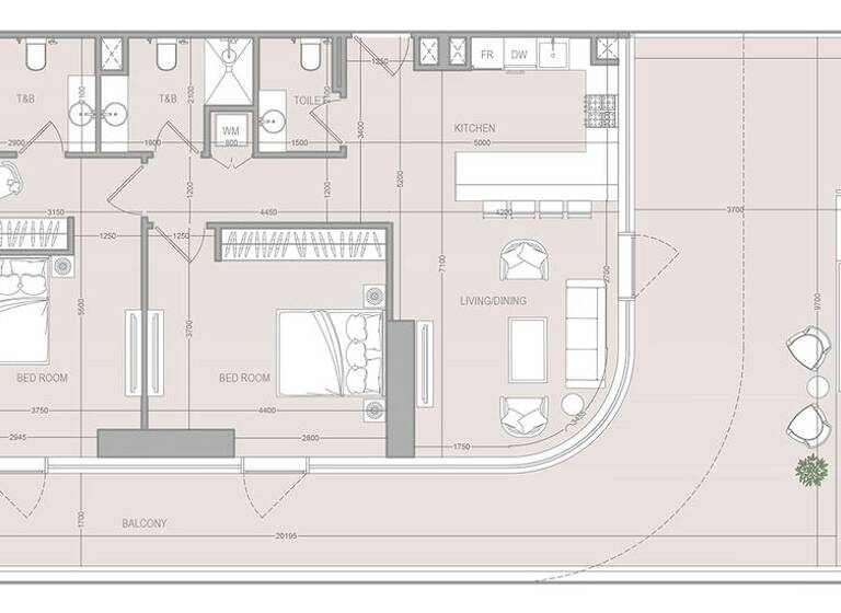 Wohnung zum Kauf provisionsfrei 1.270.928 € 3 Zimmer 234 m² Dubai 00000