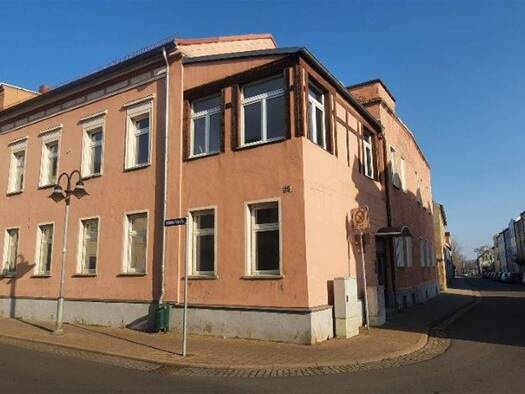 Wohnung zur Miete 371 € 2 Zimmer 53,6 m² 1. Geschoss Bahnhofstraße 25 Groitzsch Groitzsch b Pegau 04539