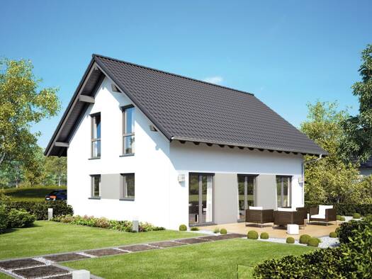 Einfamilienhaus zum Kauf 317.940 € 4 Zimmer 96,6 m² 650 m² Grundstück Grünhufe Stralsund 18437