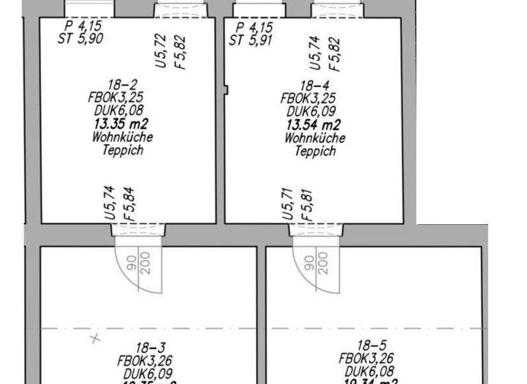 Studio zur Miete 856 € 1 Zimmer 72,3 m² 2. Geschoss Bad Vöslau 2540