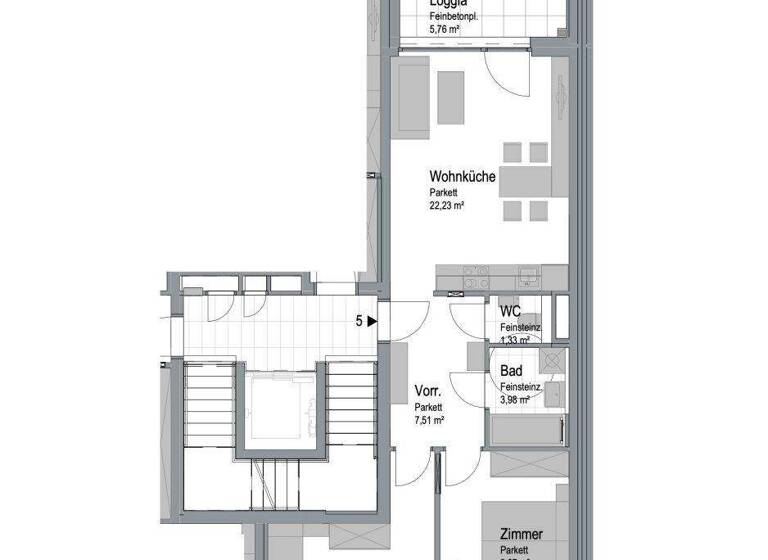 Wohnung zum Kauf - Erstbezug 330.000 € 3 Zimmer 58,8 m² 2. Geschoss Altmannsdorfer Straße Wien 1230