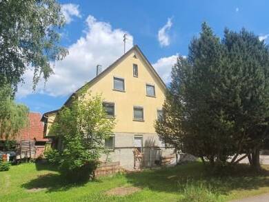 Mehrfamilienhaus zum Kauf provisionsfrei 385.500 € 15 Zimmer 350 m² 484 m² Grundstück frei ab sofort Hauptstraße 18 Hausen Rot Oberrot 74420