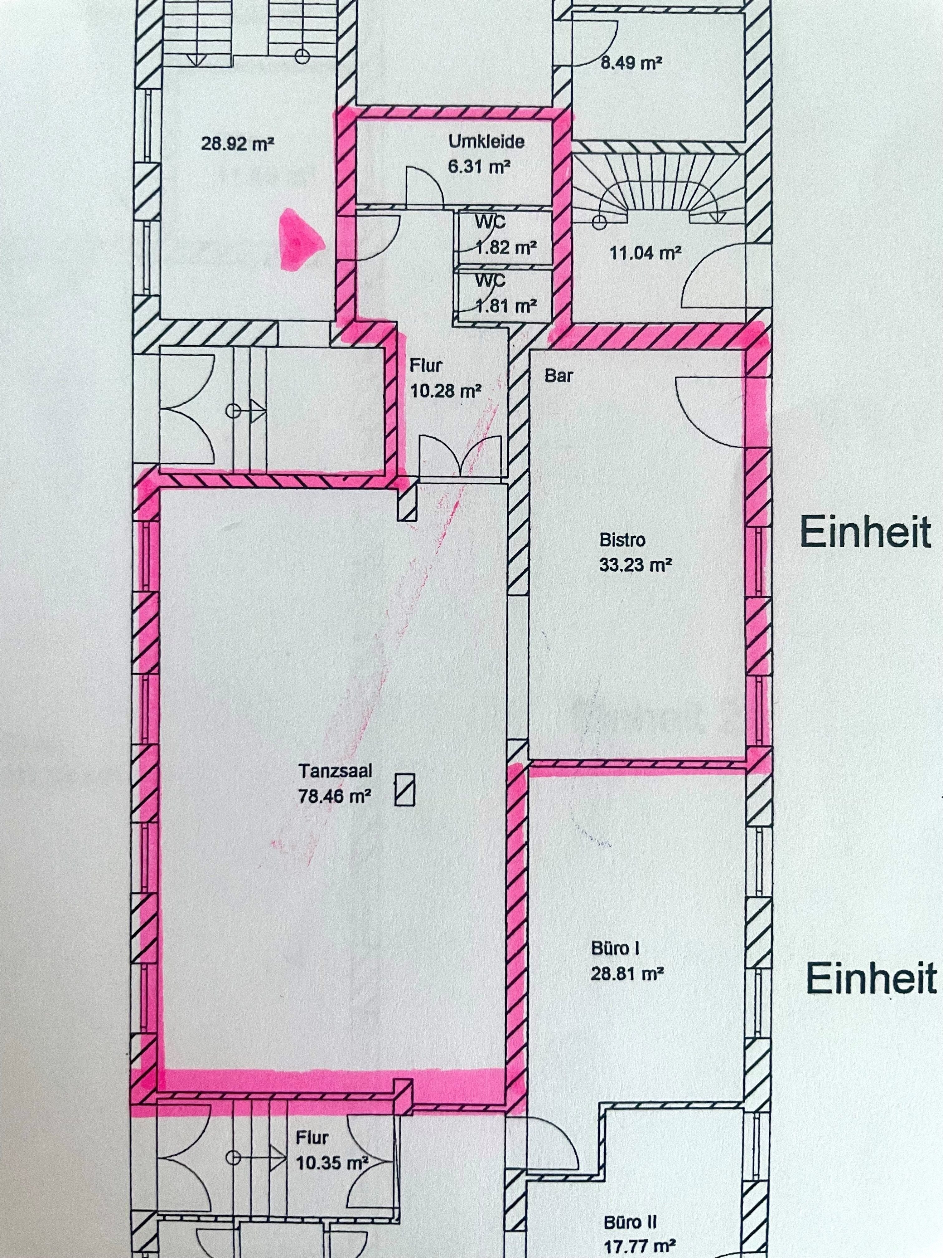 Büro-/Praxisfläche zur Miete provisionsfrei 6 € 2 Zimmer 132 m²<br/>Bürofläche Rudolf-Breitscheid-Str. 11 Stadtmitte Cottbus 03046