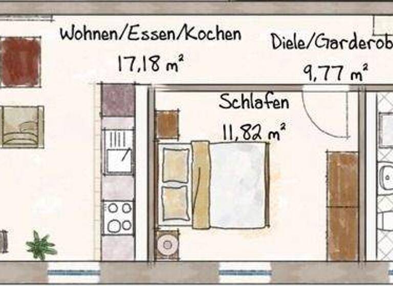 Wohnung zum Kauf 309.000 € 2 Zimmer 52,1 m² frei ab 01.10.2027 Altdorf Landshut/Altdorf 84032
