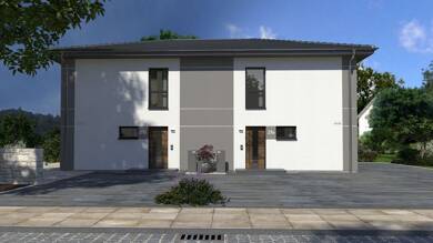 Doppelhaushälfte zum Kauf 712.625 € 5 Zimmer 142 m² 1.165 m² Grundstück Arnsdorf Arnsdorf 01477