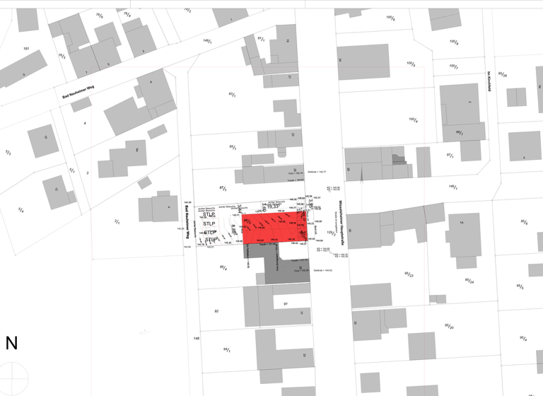 Grundstück zum Kauf 298.000 € 415 m² Grundstück Wisselsheim Bad Nauheim 61231