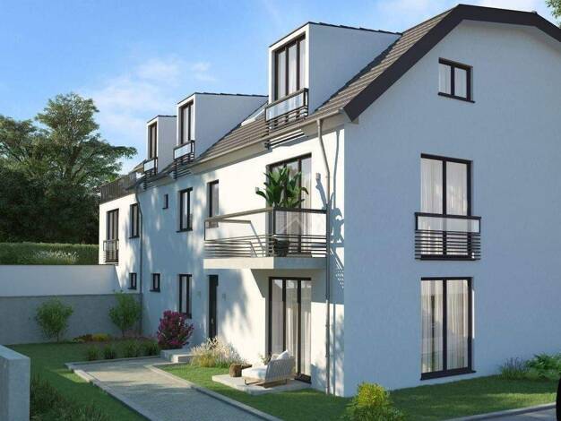 Terrassenwohnung zum Kauf - Erstbezug provisionsfrei 345.000 € 2 Zimmer 61 m² Geschoss 2/2 frei ab 31.03.2027 Kaufbeuren 87600