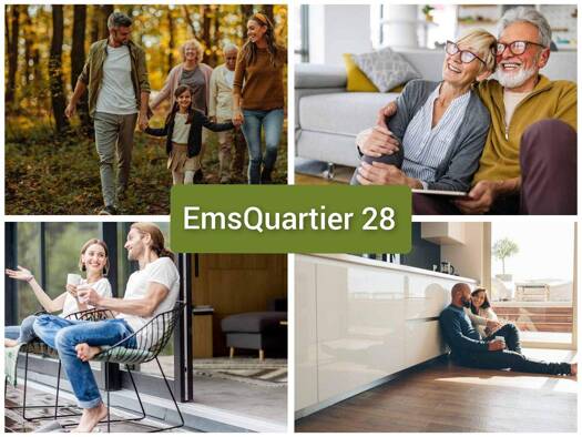 Wohnung zum Kauf - Erstbezug provisionsfrei 412.786 € 3 Zimmer 102,2 m² Borghorst Steinfurt 48565