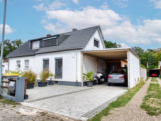 Doppelhaushälfte zum Kauf 495.000 € 3 Zimmer 100 m² 398 m² Grundstück Gartenstadt Mannheim 68305