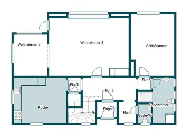 Einfamilienhaus zum Kauf 399.000 € 5 Zimmer 204,6 m² 380,1 m² Grundstück Stadtzentrum Emden 26721
