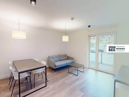 Wohnung zur Miete Wohnen auf Zeit 853 € 2 Zimmer 48,1 m² frei ab 01.02.2026 Klingholzstraße 8 Wiesbaden 65189