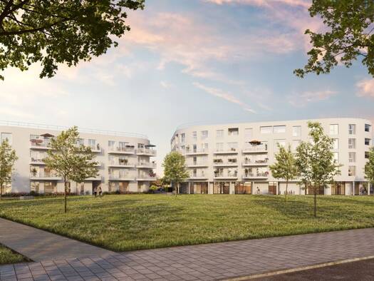 Wohnung zum Kauf - Erstbezug provisionsfrei 499.900 € 2 Zimmer 63 m² 3. Geschoss Königsbrunner Straße Haunstetten Haunstetten - Siebenbrunn 86179