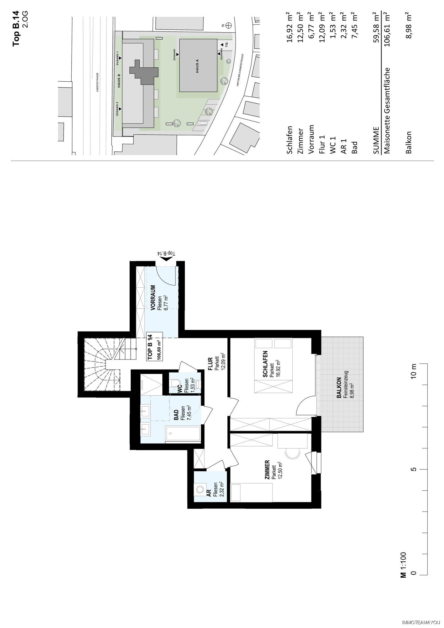 Maisonette zum Kauf 529.200 € 3 Zimmer 106,6 m²<br/>Wohnfläche EG<br/>Geschoss Dr. Anton Bruckner Straße Vöcklabruck 4840