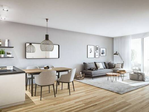 Wohnung zum Kauf - Neubau provisionsfrei 427.000 € 3 Zimmer 68,2 m² 2. Geschoss Ludwig-Reindl-Gasse 1, Senekowitschgasse 2 Wien 1220