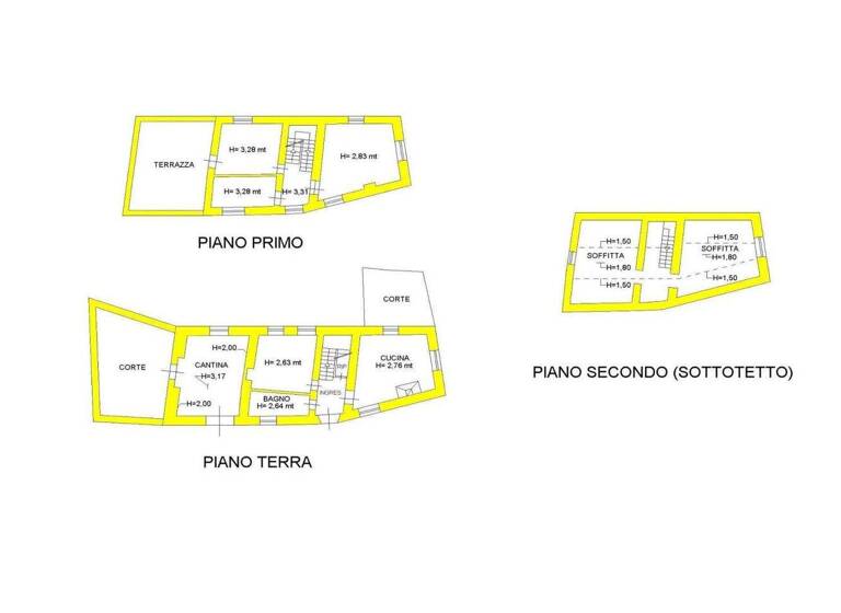 Einfamilienhaus zum Kauf 90.000 € 5 Zimmer 150 m² Fivizzano 54013