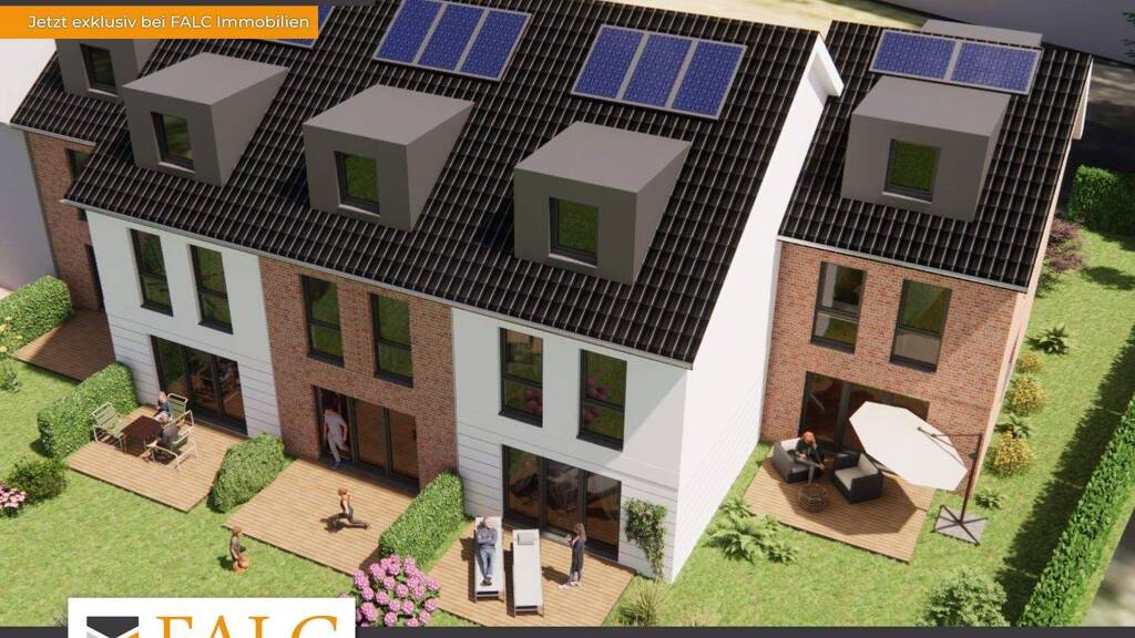 Reihenmittelhaus zum Kauf - Erstbezug provisionsfrei 799.999 € 5 Zimmer 133,5 m² 217 m² Grundstück Hüllenkamp 129 Rahlstedt Hamburg 22149